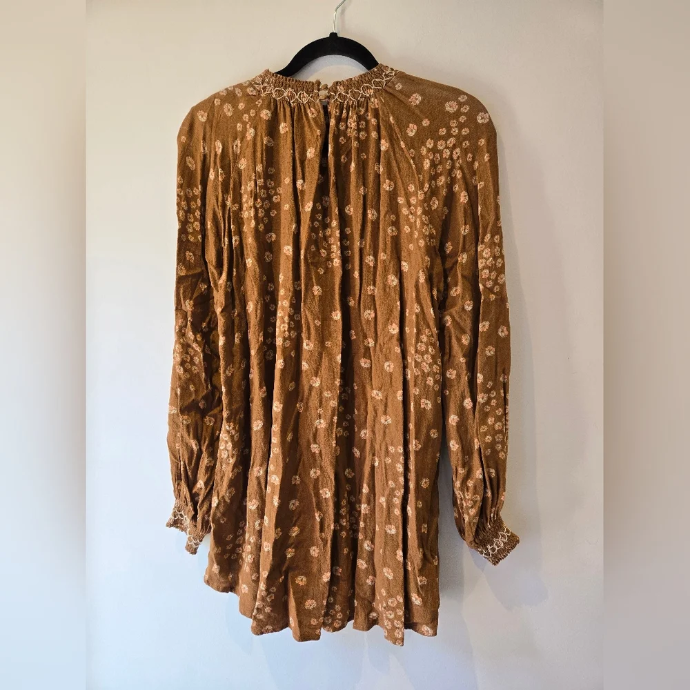 Free People Flowers In Her Hair Boho Tunic Size Small - Picture 13 of 16